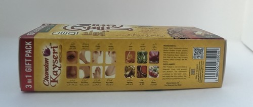 Chandan Kayseri GOLD Schönheitscreme mit Safran Whitening Brightening Facial - Bild 4 von 8