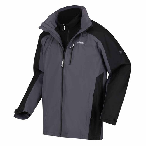 Regatta Mens Shrigley 3 in 1 Waterproof Jacket Rain Coat Softshell Inner RRP£200 - Picture 15 of 53