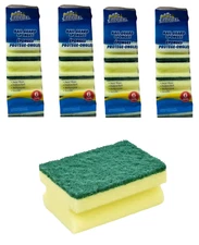 24 x Scrub Buddies Double-Sided Hand Shaped Nail Guard Sponges