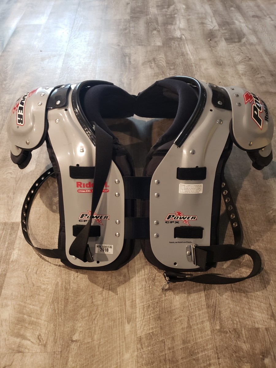 Riddell POWER Football Shoulder Pads SPX QB/WR XL 48 Riddell POWER Football Shoulder Pads SPX QB/WR XL 48