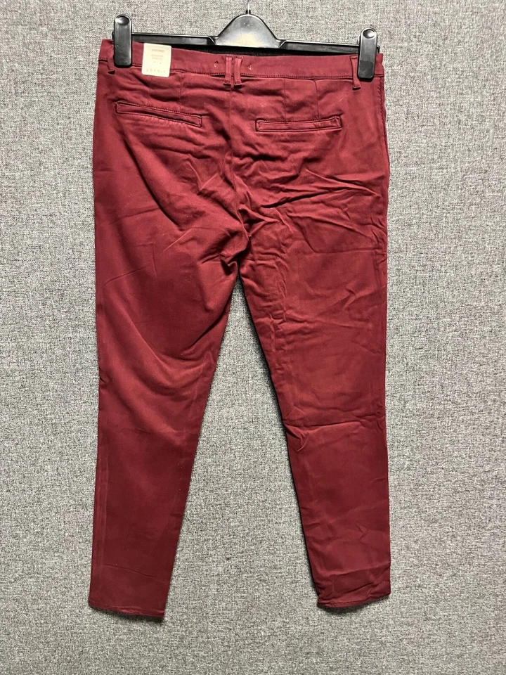 Esprit Burgundy Skinny Jeggings UK 14 TD037 FF 03 - Image 3 of 4