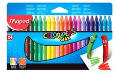 Maped Wachsmalstifte COLORPEPS WAX, 24er Kart...