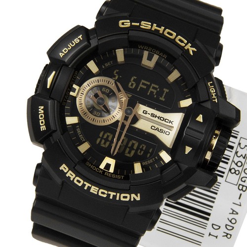 Casio G-Shock Mens Watch GA400GB-1A9 GA-400GB-1A9DR Rotary Switch Black  Gold 889232115054 | eBay