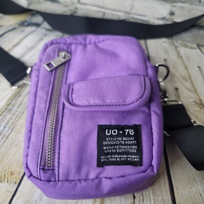 Urban Outfitters UO-76 Mini Bag 003/47 Purple Crossbody 6 x 4.5 x