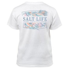 salt life t shirt Youth Medium Short Sleeve