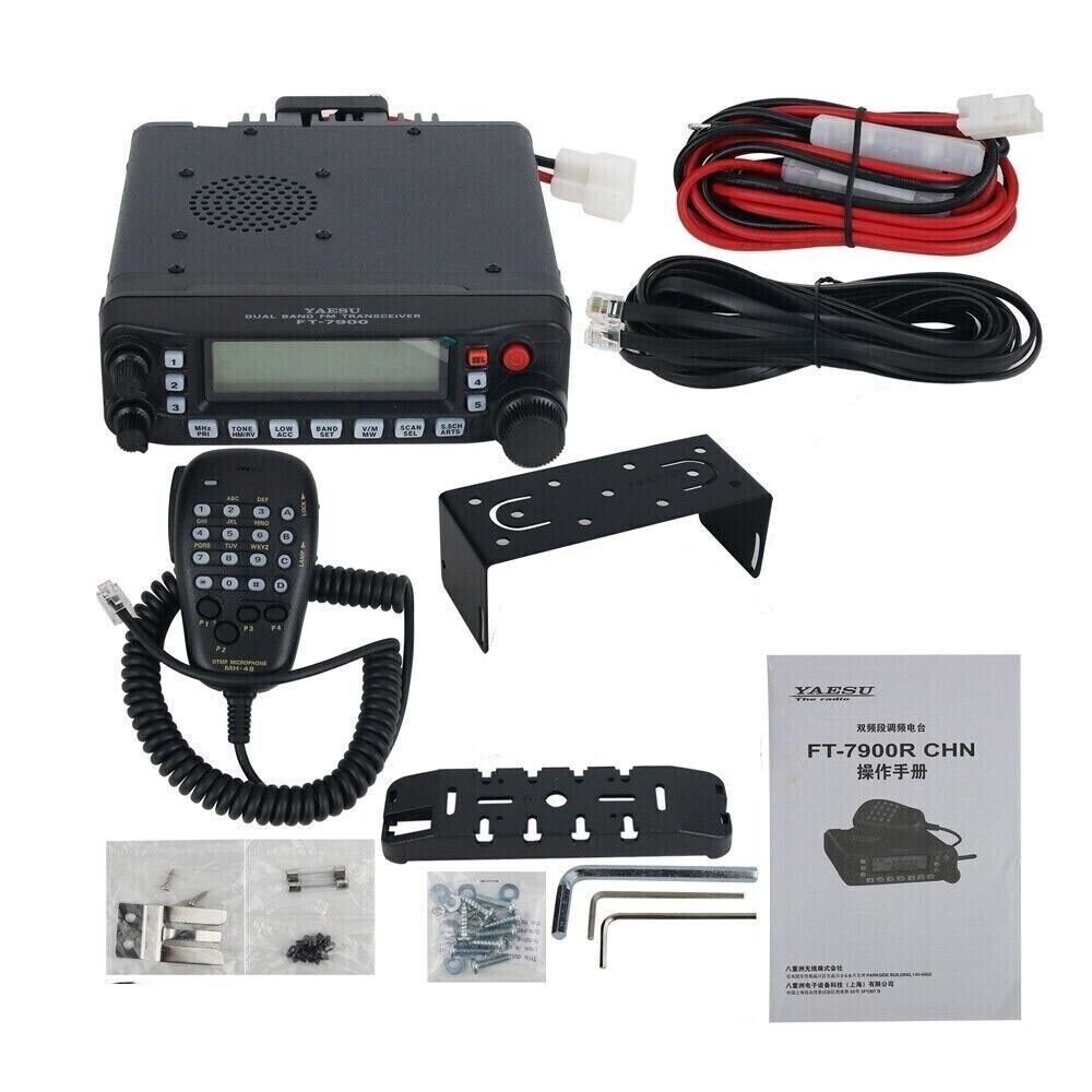 YAESU FT-7900R 50W Dual Band FM Transceiver Mobile Radio UHF YAESU FT-7900R 50W Dual Band FM Transceiver Mobile Radio UHF