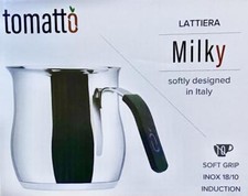 Lattiera a servire latte milk in acciaio Inox Rivadossi 2 Tazze