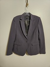 Worthington Womens Gray Blazer Size 8