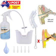 Medical Grade Ear Wax Remover Syringe 500ml Bottle Ear Clean Earwax Removal Kit