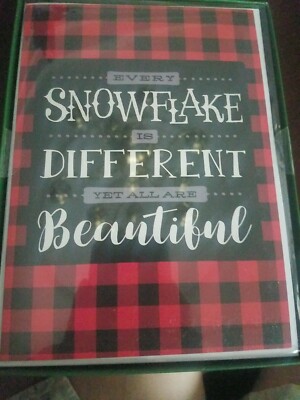 Every Snowflake Is Different Yet All Are Beautiful 