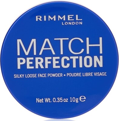 Rimmel Match Perfection lose Gesicht Pulver transparent leicht seidig
