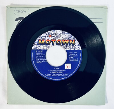 Commodores (Easy/Can't Let You Tease Me) 7'' Vinyl [Motown, 1977 Canada] VG+
