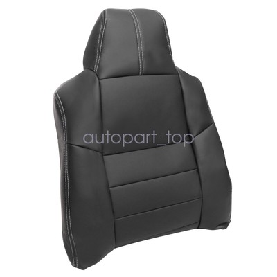 2002-2007 Ford F250/F350/F450/F550 Lariat CUSTOM Seat Cover In Black Leather 2002-2007 Ford F250/F350/F450/F550 Lariat CUSTOM Seat Cover In Black Leather