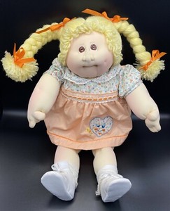 Original 1978 The Little People - Xavier Roberts Soft Cabbage Patch Blonde  Girl | Ebay
