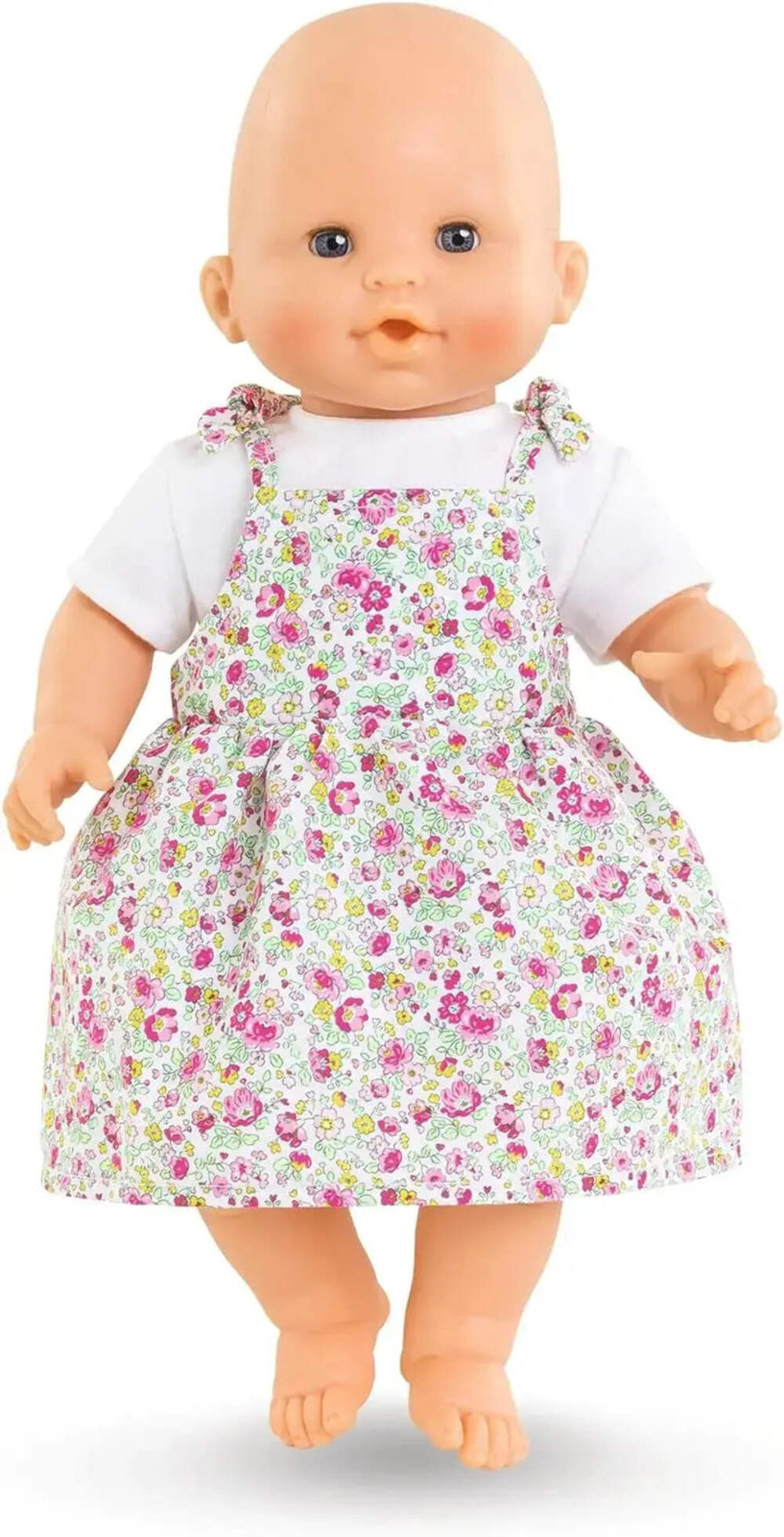 Robe Jardin en Fleurs pour poupon 36cm : finie la frustration de l'habillage