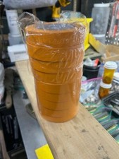 ROLL OF 9 Shurtape CP 631 Light Orange Masking Tape - 3/4 x 60 yds 18mm x 55M