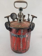 Devilbiss 2 Gallon Paint Pressure Pot Tank 50 Psi Spraying Resin Casting