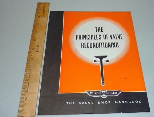 1947 Black & Decker Valve Shop Handbook 27 Pages Very Rare Publication CPICS - Picture 2 of 18