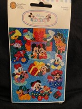 1995 Sandylion Disney Babies Christmas Sticker Maxi Christmas Morning. New