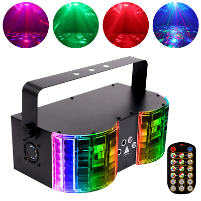 15W 4Beam RGBW LED Strobe Laser Lichteffekt Projektor Bühnenlicht Disco DJ Party
