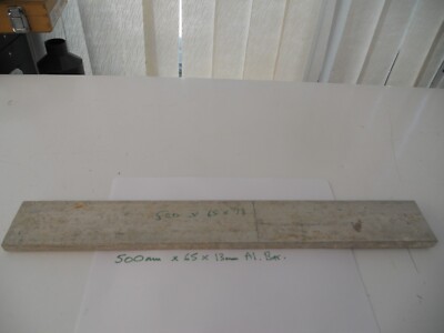 Aluminium 1/2''x2 1/2'' Dicke Flachstange Leiste Blech x 500 mm lang abgeschnitten