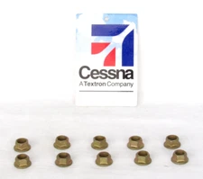 NEW Aircraft - Bag of 10 All Metal Dry Hex Nut 5/16-24 Reduced Height MS21042-5