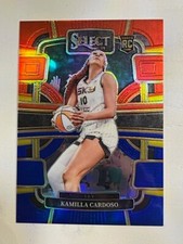 KAMILLA CARDOSO 2024 Panini Select WNBA RED AND BLUE Prizm # 303/399
