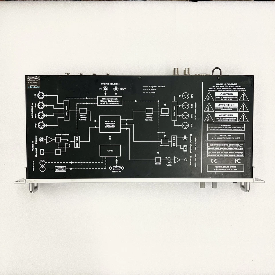 RME ADI-642 19" 1RU MADI to AES Converter - Image 2 of 4