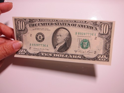 1981A $10 FRN #B89287736A - Picture 5 of 9
