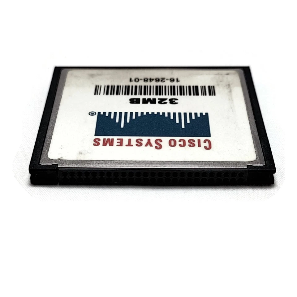 Cisco STM 32MB Industiral Compact Flash Type SMC032AFG6E - Image 3 of 3