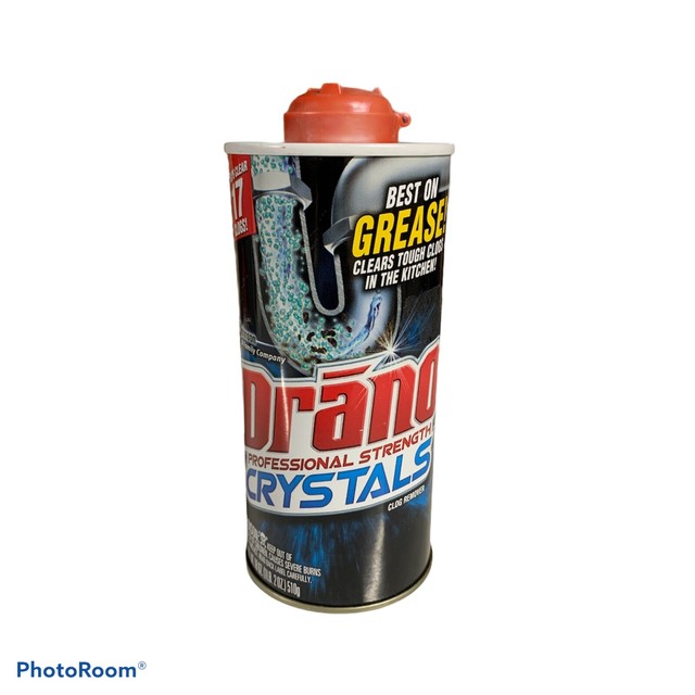 Drano Professional Strength Kitchen Crystals Clog Remover 18 fl oz