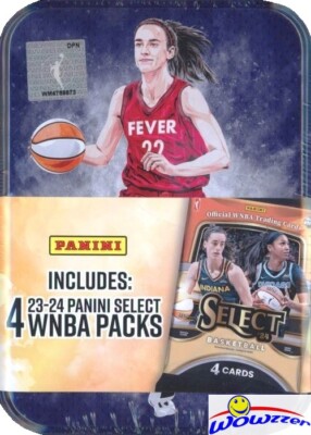 2024 Panini SELECT WNBA Championship Basketball CAITLIN CLARK Factory Sealed TIN