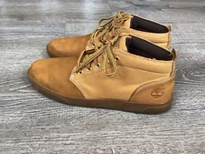 Timberland Mens Size 8 Groveton A1115 Brown Mid Casual Shoes Sneakers 4725