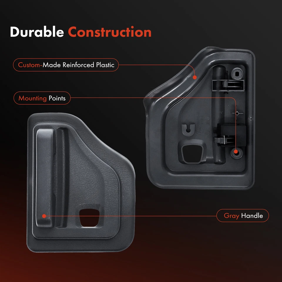 Manija de puerta interior gris lado pasajero medio para Nissan NV350 Urvan 2014-2019 Foto 4 de 4