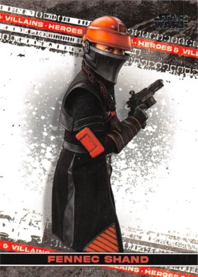 2022 Topps Star Wars The Book Of Boba Fett Characters #C3 Fennec Shand