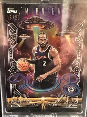 2025-26 Topps Chrome Midnight Daydreamers SSP Case Hit Kawhi
