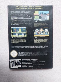 Wrath of the Black Manta NES Game Manual Sleeve 1985 Taito BOXED TESTED RARE CIB