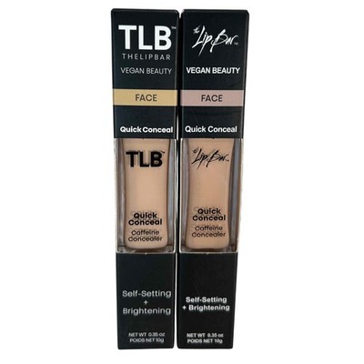 TLB TheLipBar Vegan Quick Conceal Caffeine Concealer Self-Setting Brightening