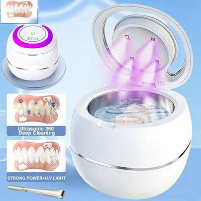 Ultraschall Retainer Reiniger Aligner Prothese Invisalign UV-Dental Mundschutz