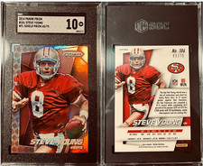 2014 Prizm Shield Prizm /75 STEVE YOUNG #104 SGC 10 H043