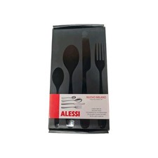 Alessi Nuovo Milano 4 Piece Cutlery Table Set Ettore Sottsass z0114