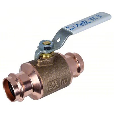 Apollo Valves 77Wclf104hc Manual 2-Way Ball Valve, Press, Bronze