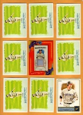 Adam Lind lot of 13 w/ PATCH A & G Baseball - UNLIMITED SHIPPING FOR $4.00