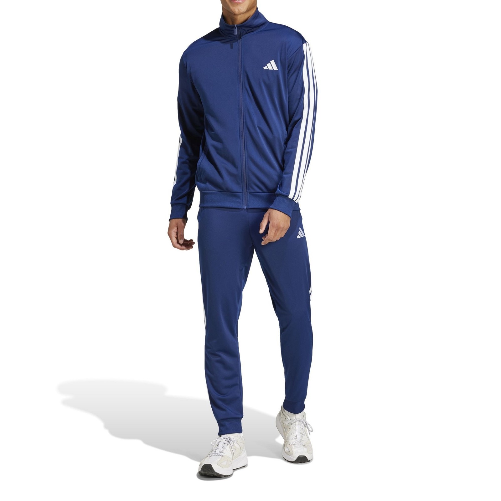 Базовая спортивная одежда Adidas Herren Anzug из трикотажа в 3 полосы Blau Gre M Код JI8859 13290₽