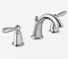 Moen TV6620 Brantford 1.2 GPM Widespread Bathroom Faucet with Rough-in Valve and