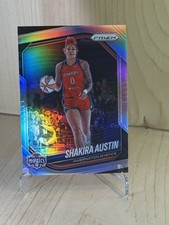 Shakira Austin 2025 Panini Prizm WNBA #81 Silver Prizm - Washington Mystics