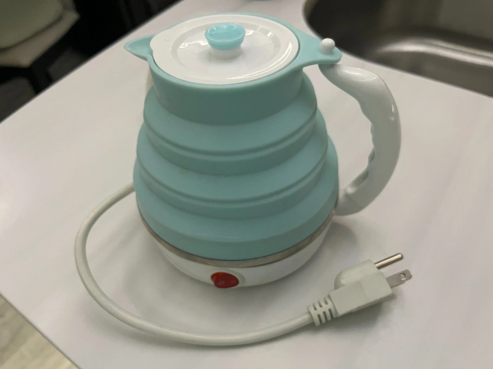 T-magitic Collapsible Electric Kettle 110V, Aqua
Opens in a new window or tab