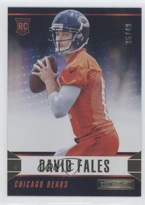 2014 Panini Rookies & Stars Longevity Parallel Gold 35/49 David Fales RC 0f8