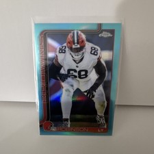 Topps Chrome Cam Robinson Cleveland Browns #124 Football Card