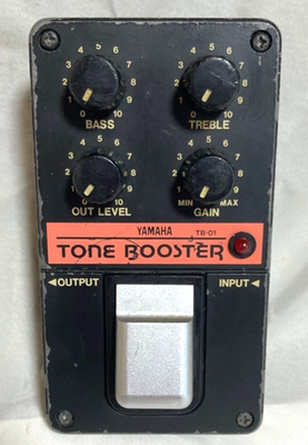 【12127】YAMAHA TB-01 TONE BOOSTER Yamaha TB-01 Tone Booster Guitar Effects Pedal Vintage From Japan